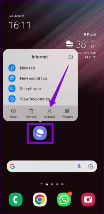 Uninstall-Samsung-Internet-Browser-500x1024-1-342x700 أفضل 6 طرق لإصلاح استمرار متصفح الإنترنت من Samsung في الفتح تلقائيًا