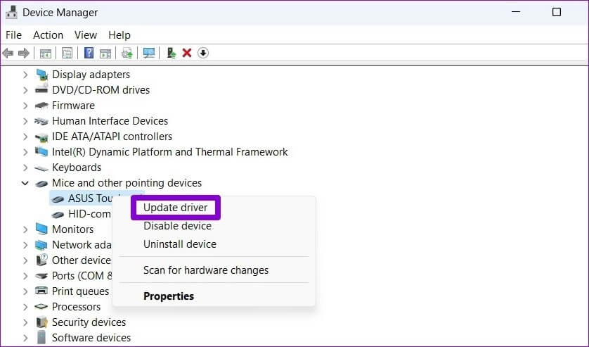 Update-Driver-on-Windows-11-838x493 5 حلول لإصلاح خطأ "يتعذر تحميل برنامج التشغيل على هذا الجهاز" على Windows 11