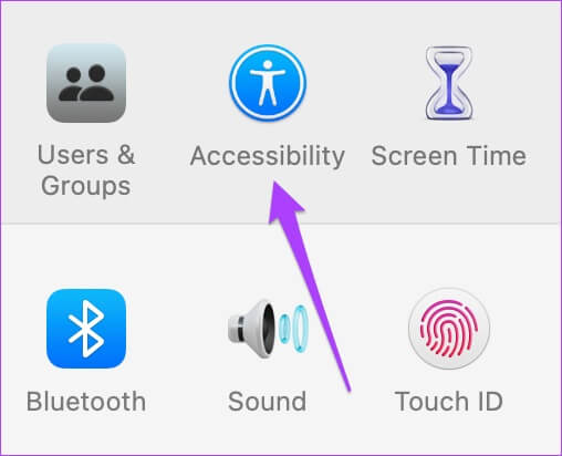 accessibility-system-preferences-mac-508x412 أفضل 5 طرق لإصلاح عدم عمل الإضاءة الخلفية للوحة المفاتيح على Mac