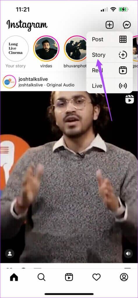 add-story-in-instagram-app-474x1024-1-474x1024 أفضل 6 ميزات Instagram يجب أن تجربها على Android و iPhone