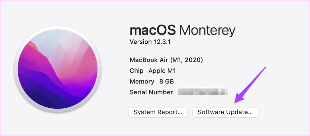 check-software-update-on-mac-2-1088x480 أفضل 7 إصلاحات لاستمرار تسجيل الخروج تلقائيًا من YouTube على Mac