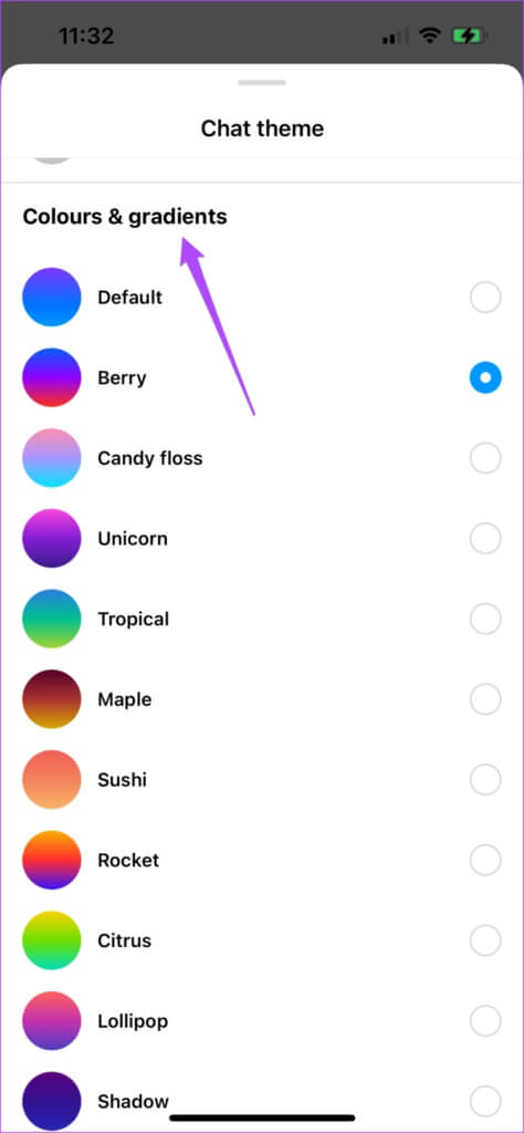 choose-chat-theme-for-instagram-474x1024-1-474x1024 أفضل 6 ميزات Instagram يجب أن تجربها على Android و iPhone