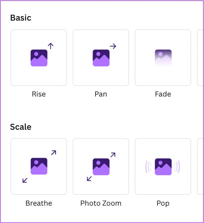 choose-image-animation-canva-696x758 كيفية إضافة رسوم متحركة في Canva على الهاتف المحمول وسطح المكتب