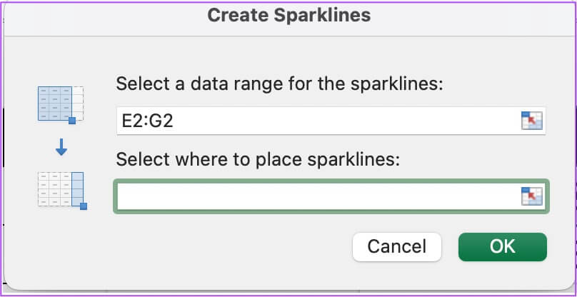 create-sparklines-in-excel-808x416 أفضل 5 طرق تنسيق بيانات الجداول في Microsoft Excel