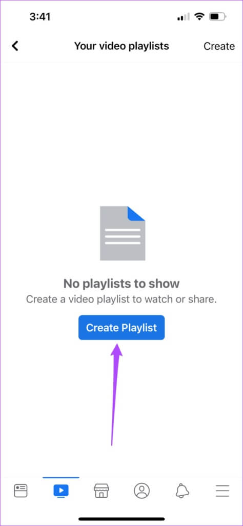 create-video-playlist-facebook-app-iphone-474x1024-1-474x1024 كيفية إنشاء قائمة تشغيل فيديو في Facebook