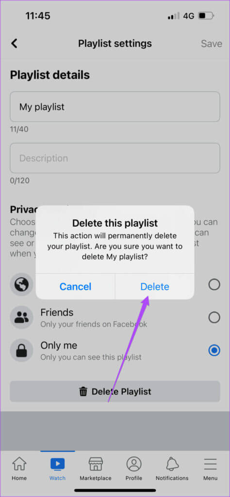 delete-video-from-playlist-in-facebook-app-474x1024-1-474x1024 كيفية إنشاء قائمة تشغيل فيديو في Facebook