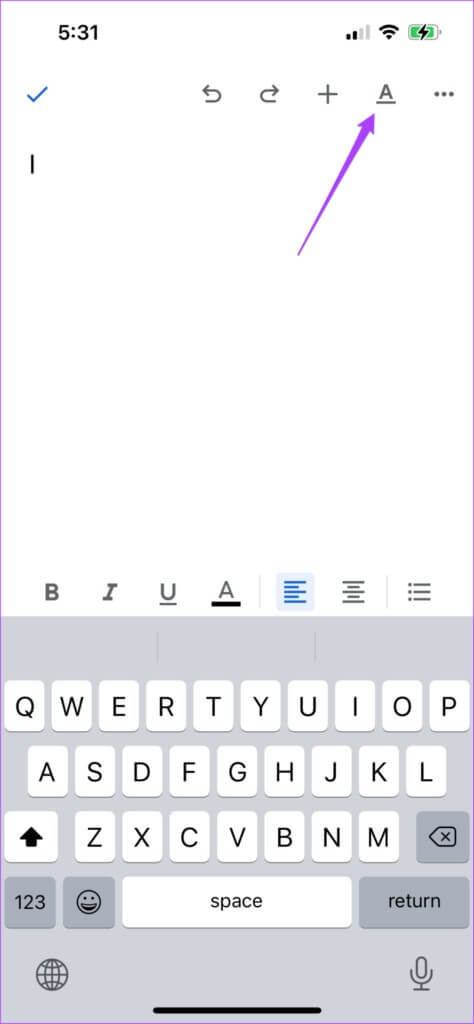 edit-font-in-google-docs-mobile-474x1024-1-474x1024 كيفية إنشاء وتخصيص نقاط التعداد في مستندات Google