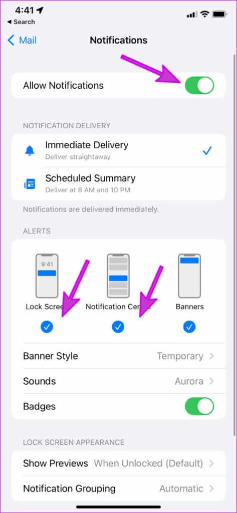 أفضل 7 طرق لإصلاح رسائل البريد الإلكتروني المتأخرة في تطبيق البريد على iPhone - %categories