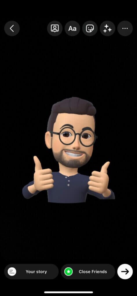 facebook-avatar-on-insta-stories-473x1024-1-473x1024 أفضل 6 ميزات Instagram يجب أن تجربها على Android و iPhone