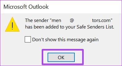 كيفية حظر عنوان بريد إلكتروني في Outlook - %categories
