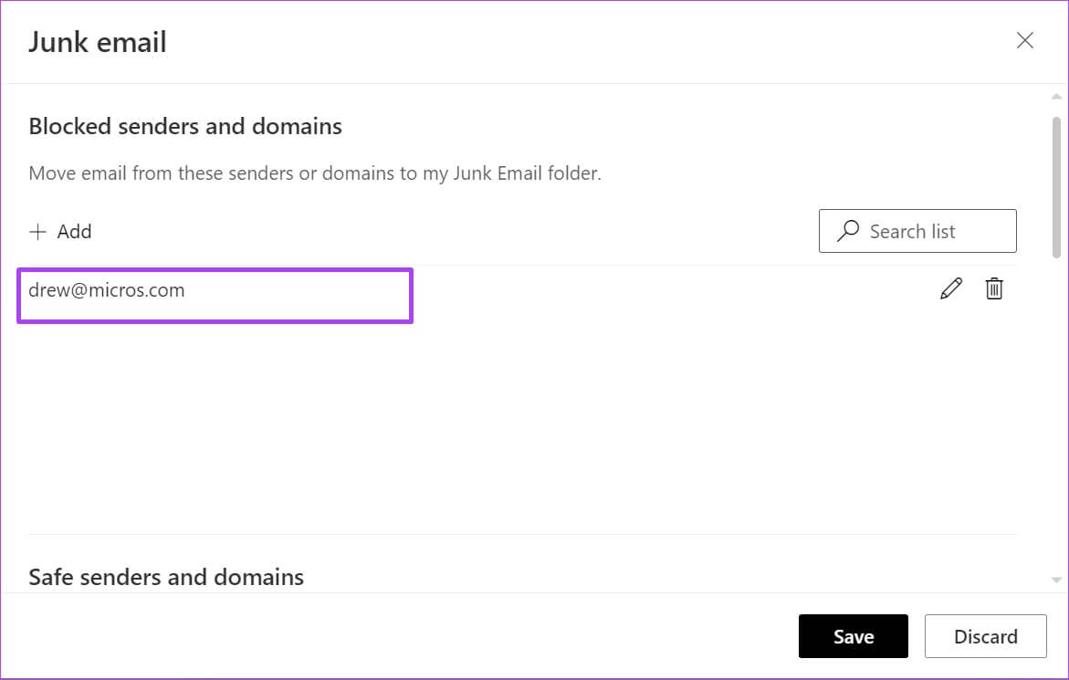 كيفية حظر عنوان بريد إلكتروني في Outlook - %categories