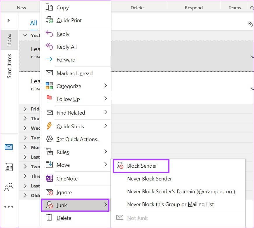 how-to-block-an-email-address-on-microsoft-outlook-step-5-871x782 كيفية حظر عنوان بريد إلكتروني في Outlook
