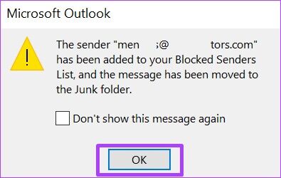 how-to-block-an-email-address-on-microsoft-outlook-step-6-395x250 كيفية حظر عنوان بريد إلكتروني في Outlook