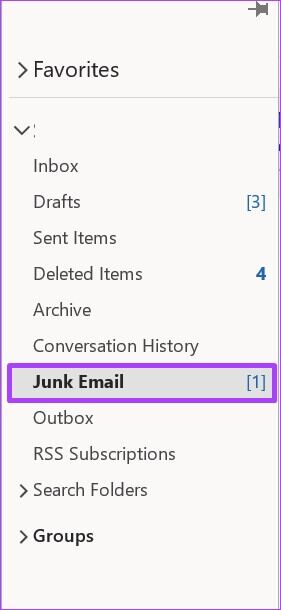 كيفية حظر عنوان بريد إلكتروني في Outlook - %categories