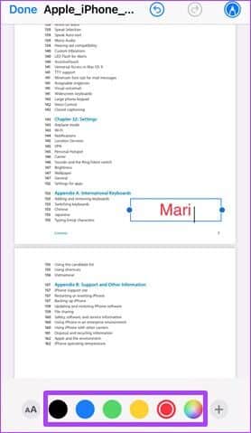 كيفية تحرير ملف PDF على iPhone بدون تطبيق جهة خارجية - %categories