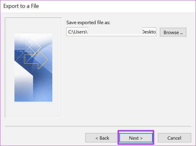 how-to-export-contacts-from-outlook-for-desktop-and-web-step-12-652x484 كيفية تصدير جهات الاتصال من Outlook لسطح المكتب والويب