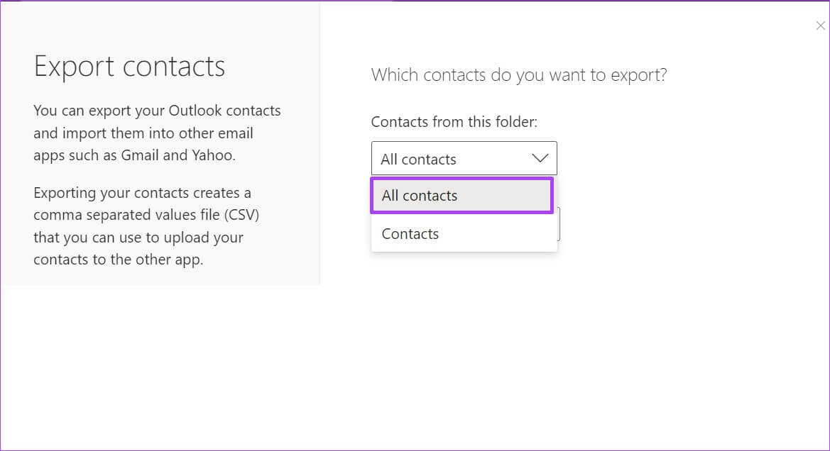 how-to-export-contacts-from-outlook-for-desktop-and-web-step-22-1169x636 كيفية تصدير جهات الاتصال من Outlook لسطح المكتب والويب