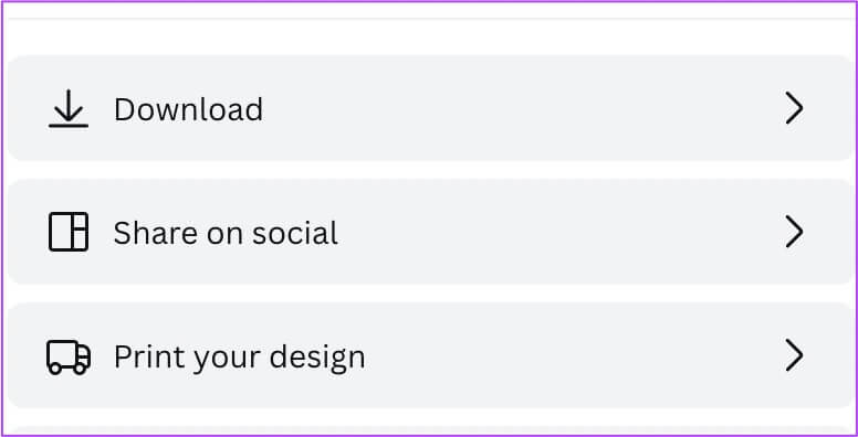 image-sharing-options-canva-1-776x396 كيفية إضافة رسوم متحركة في Canva على الهاتف المحمول وسطح المكتب