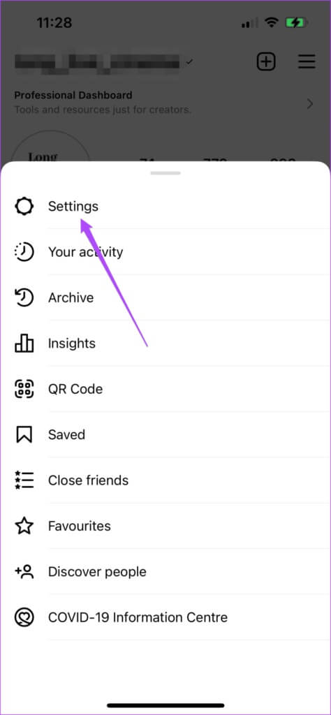 instagram-profile-settings-menu-474x1024-1-474x1024 أفضل 6 ميزات Instagram يجب أن تجربها على Android و iPhone