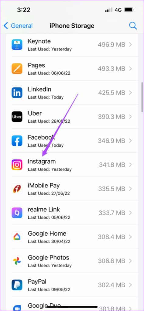 instagram-storage-settings-iphone-1-474x1024-1-474x1024 طرق إصلاح عدم عمل كاميرا قصة Instagram