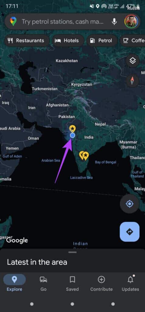 live-location-16-477x1024-1-477x1024 مشاركة الموقع المباشر على Android و iPhone