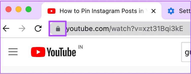lock-icon-address-bar-chrome-1-764x296 أفضل 6 طرق لإصلاح عدم وجود صوت في Google Chrome على Mac