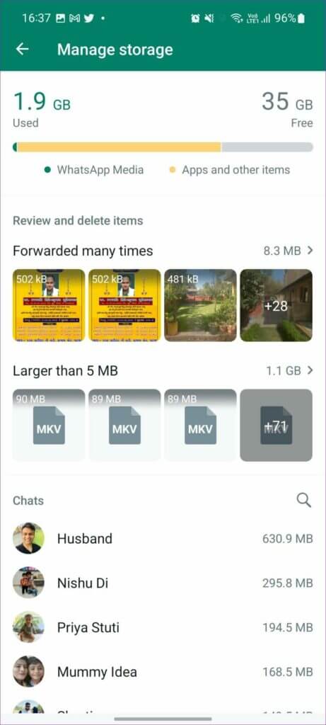 manage-storage-on-whatsapp-for-android-461x1024-1-461x1024 كيفية إيقاف التحميل التلقائي للصور في مجموعات WhatsApp