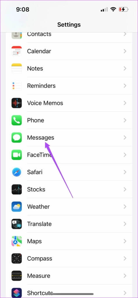 messages-settings-iphone-474x1024-2-474x1024 كيفية فرض إرسال رسالة نصية بدلاً من iMessage إلى جهة اتصال