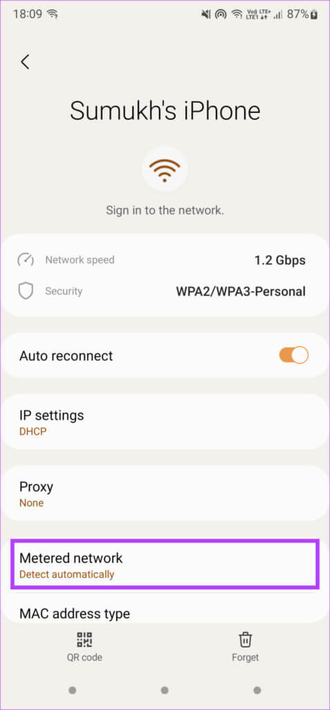 تعيين Wi-Fi كاتصال محدود على Android و iPhone - %categories