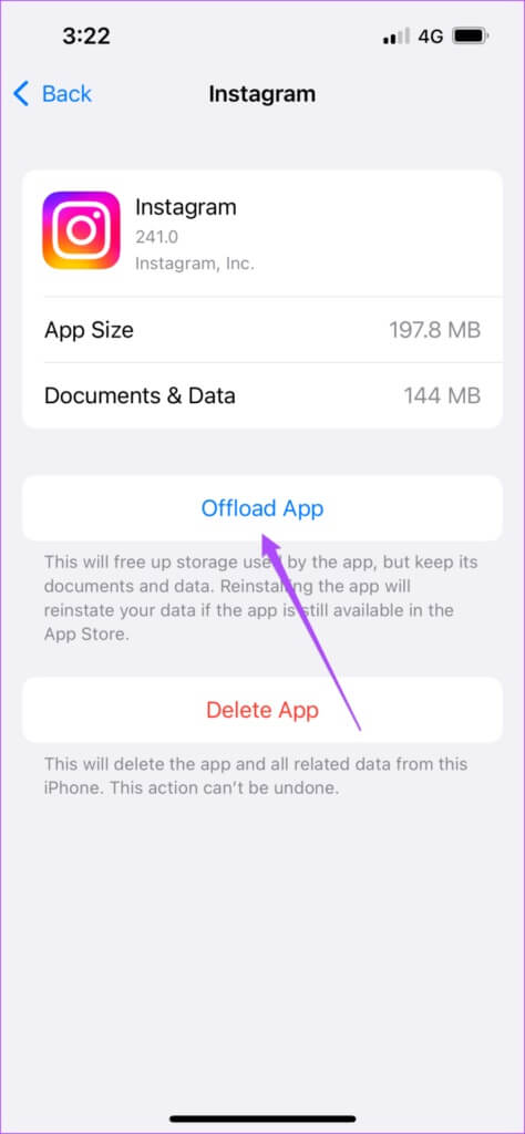 offload-app-iphone-474x1024-1-474x1024 طرق إصلاح عدم عمل كاميرا قصة Instagram