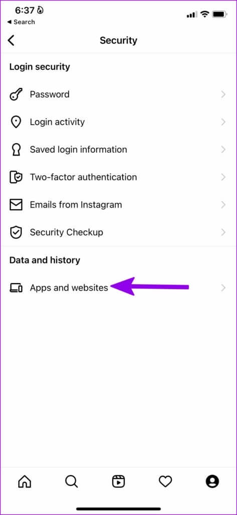 open-apps-and-websites-menu-473x1024-1-473x1024 أهم 6 نصائح من أجل تأمين حساب Instagram