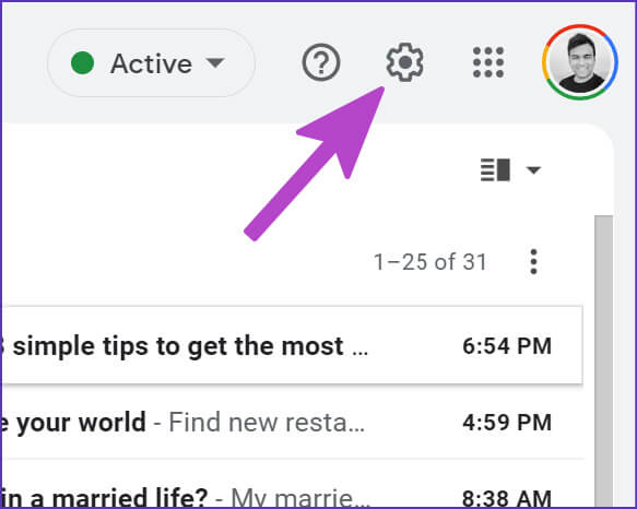 open-gmail-settings-on-web-583x466 أفضل 6 طرق لإصلاح عدم عمل اختصارات لوحة المفاتيح في Gmail