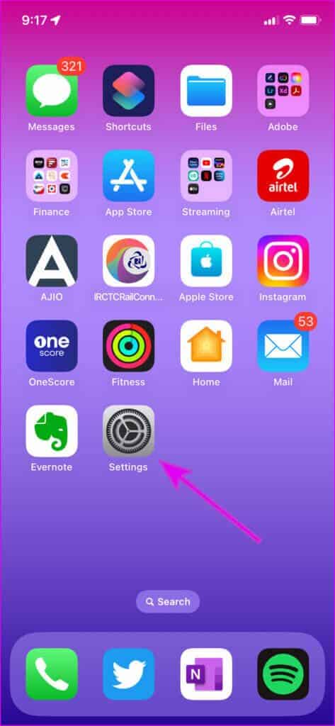 open-iPhone-settings-473x1024-2-473x1024 كيفية حذف WhatsApp Backup من iCloud Storage على iPhone