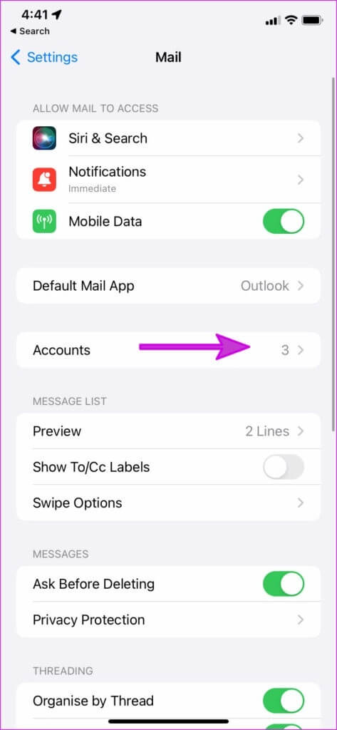 open-mail-accounts-473x1024-2-473x1024 أفضل 7 طرق لإصلاح رسائل البريد الإلكتروني المتأخرة في تطبيق البريد على iPhone