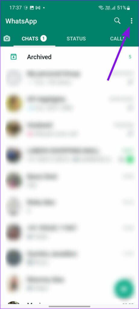 open-more-menu-7-461x1024-1-461x1024 كيفية إخفاء صورة ملفك الشخصي عن جهات اتصال محددة على WhatsApp