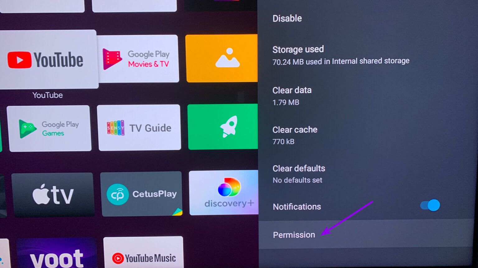 open-permissions-menu-on-youtube-for-android-tv-1536x864-1-1536x864 أفضل 9 طرق لإصلاح عدم عمل YouTube على Android TV