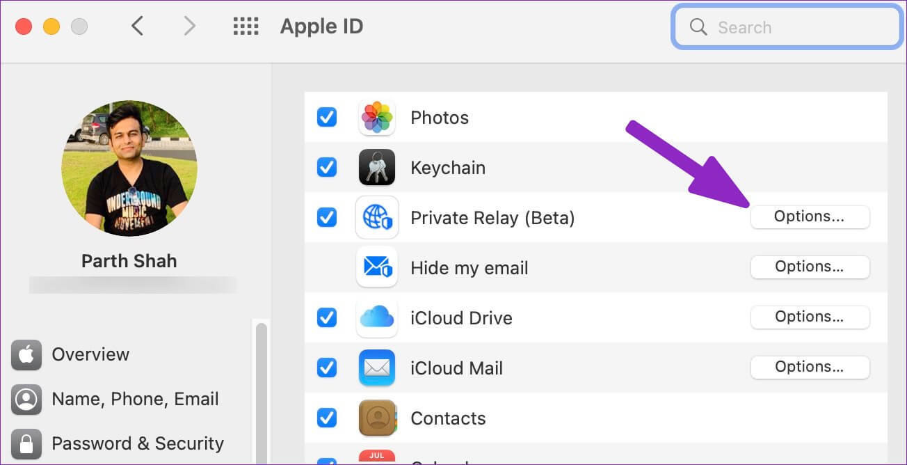 open-private-relay-options-1304x668 ماذا يعني عدم توفر iCloud Private Relay على Mac