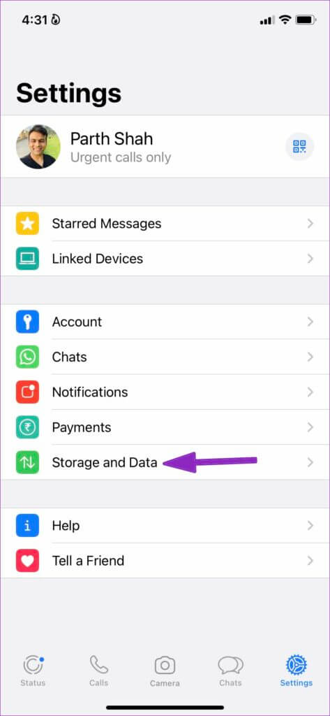 open-storage-and-data-menu-on-whatsapp-for-iPhone-473x1024-1-473x1024 كيفية إيقاف التحميل التلقائي للصور في مجموعات WhatsApp