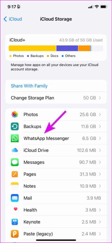 كيفية حذف WhatsApp Backup من iCloud Storage على iPhone - %categories