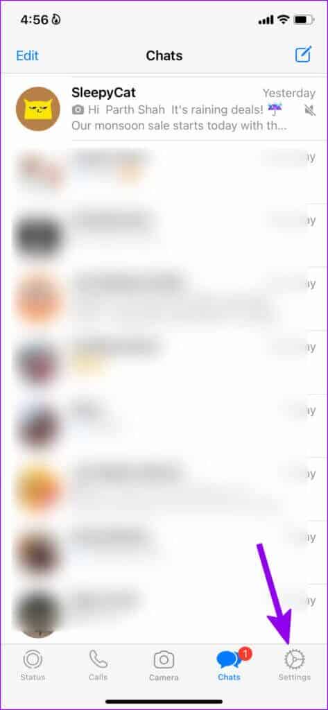 open-whatsapp-settings-on-iPhone-1-473x1024-1-473x1024 كيفية إخفاء صورة ملفك الشخصي عن جهات اتصال محددة على WhatsApp