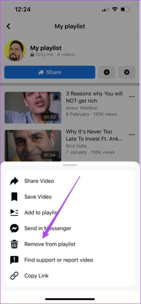 remove-from-playlist-facebook-watch-1-476x1024-1-476x1024 كيفية إنشاء قائمة تشغيل فيديو في Facebook