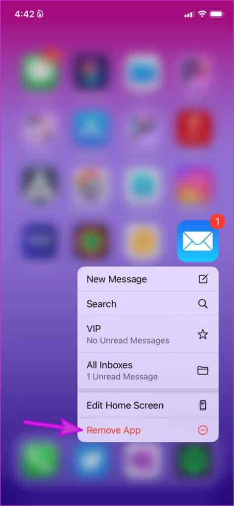 remove-mail-app-473x1024-1-473x1024 أفضل 7 طرق لإصلاح رسائل البريد الإلكتروني المتأخرة في تطبيق البريد على iPhone