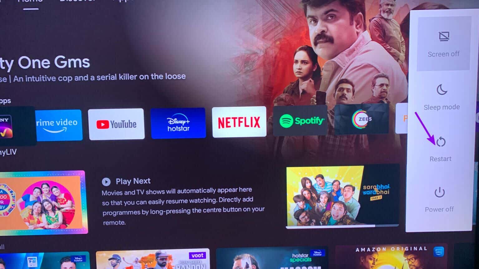 restart-android-tv-1536x864-1-1536x864 أفضل 9 طرق لإصلاح عدم عمل YouTube على Android TV