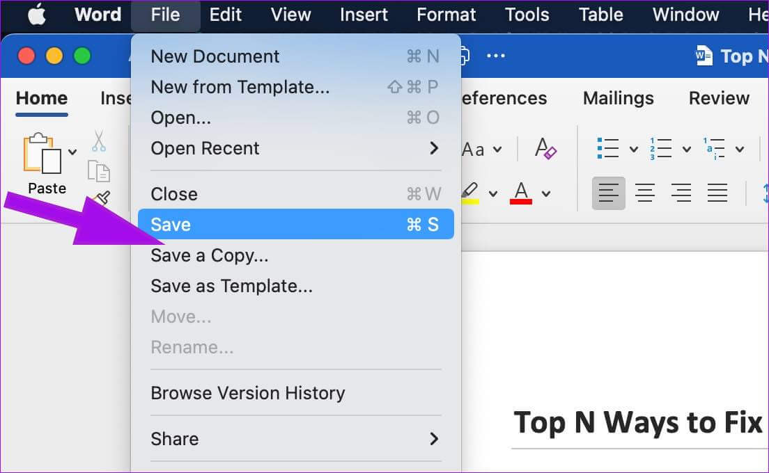 أفضل 8 طرق لإصلاح عدم حفظ Microsoft Word على نظام Mac - %categories
