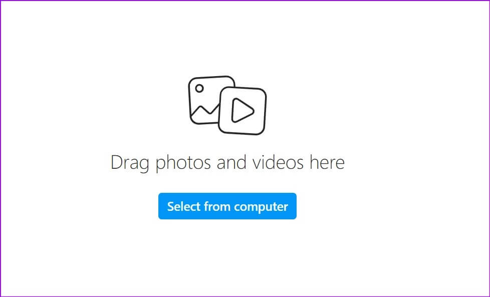 select-media-from-computer-978x593 كيفية النشر على Instagram من جهاز الكمبيوتر أو جهاز Mac
