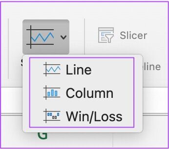 select-sparkline-format-microsoft-excel-346x306 أفضل 5 طرق تنسيق بيانات الجداول في Microsoft Excel