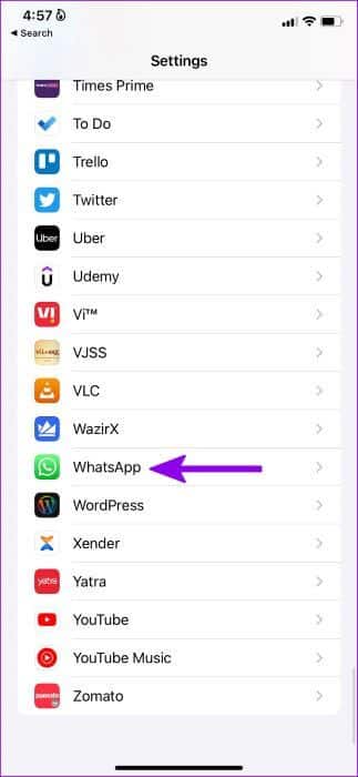 select-whatsapp-1-323x700 أفضل 9 طرق لإصلاح عدم عمل إشعارات WhatsApp