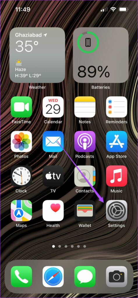 settings-app-iPhone-474x1024-1-474x1024 كيفية فرض إرسال رسالة نصية بدلاً من iMessage إلى جهة اتصال
