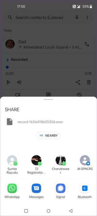 share-call-recording--864x1920-e1656602068347 كيفية تسجيل المكالمات على هواتف OnePlus