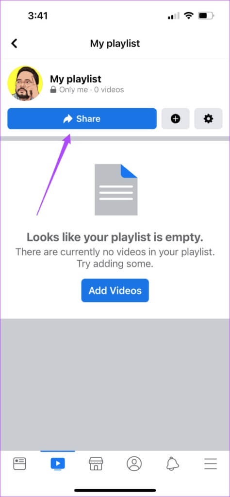 share-facebook-video-playlist-474x1024-1-474x1024 كيفية إنشاء قائمة تشغيل فيديو في Facebook